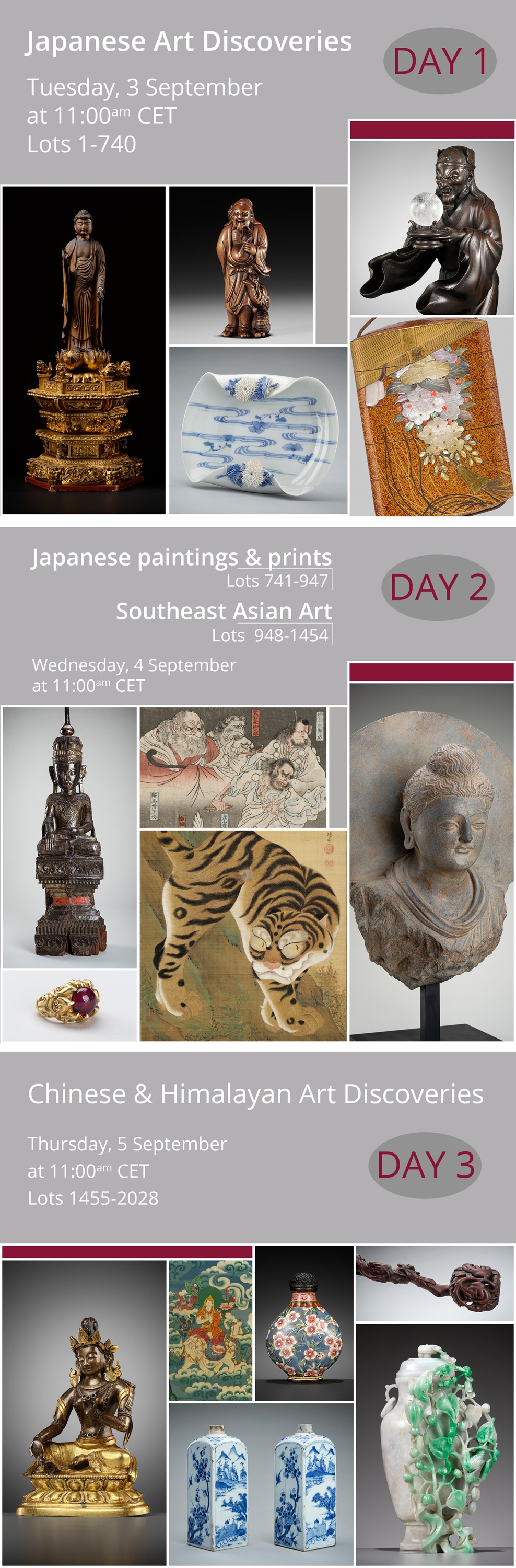 Three-Day Auction: Asian Art Discoveries 